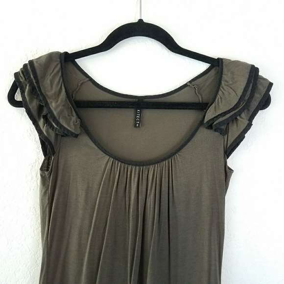 Arkitect ruffle sleeve top - Picture 3 of 5